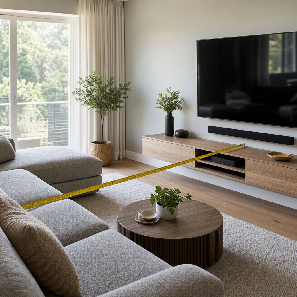 TV Size and Viewing Distance: A Room-by-Room Guide